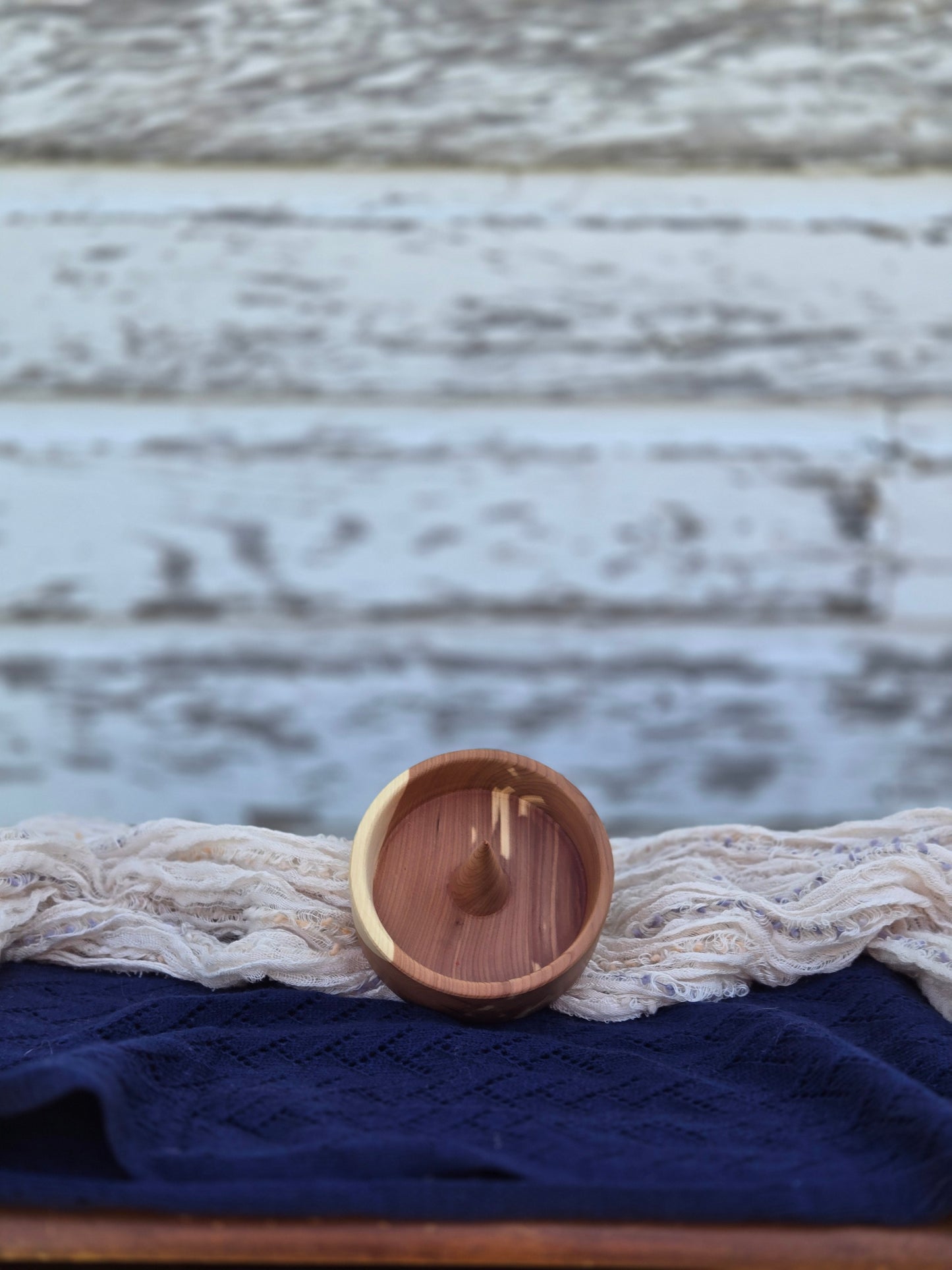 Hand-Turned Cedar Ring Dish