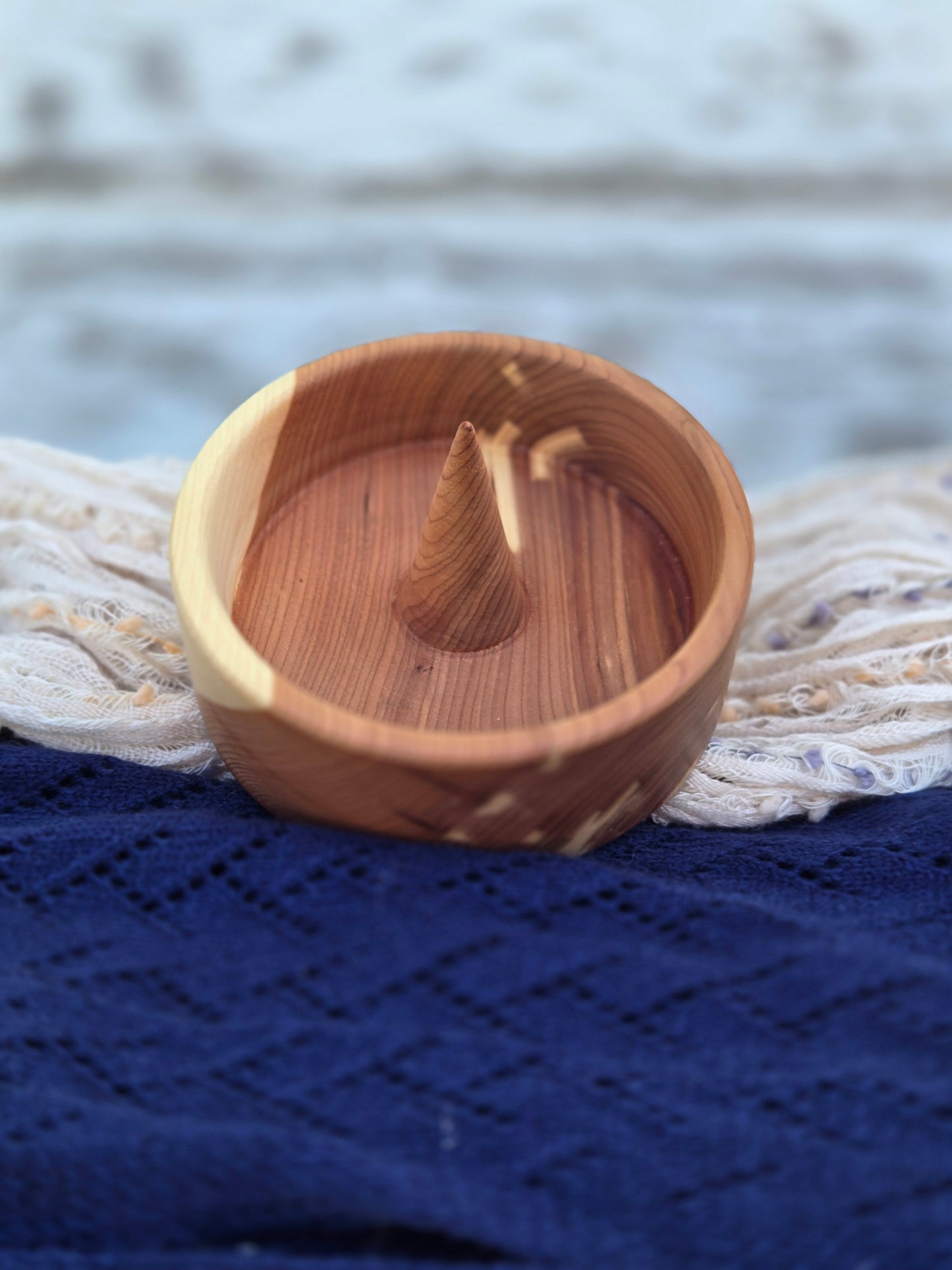Hand-Turned Cedar Ring Dish