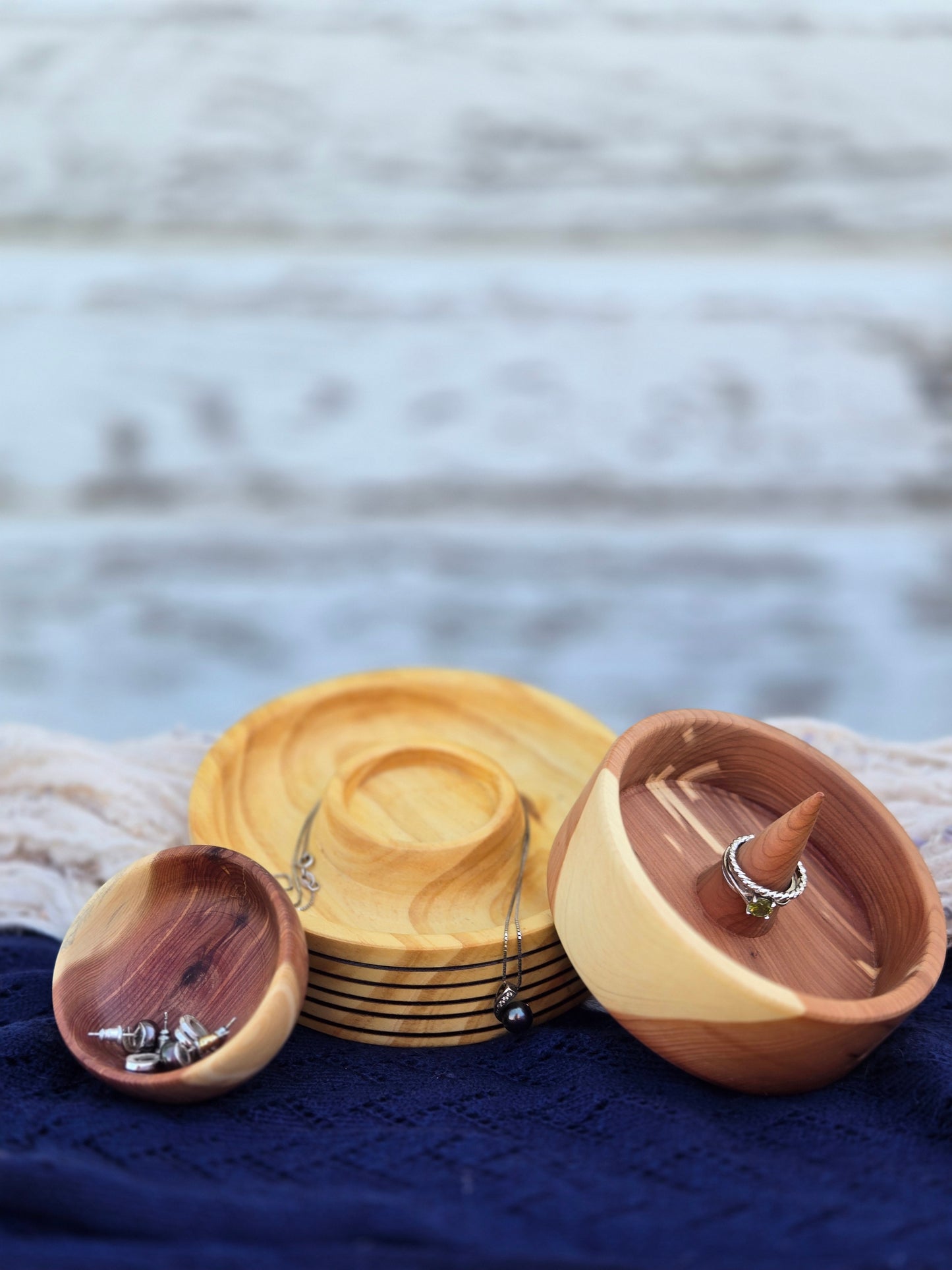 Hand-Turned Cedar Ring Dish