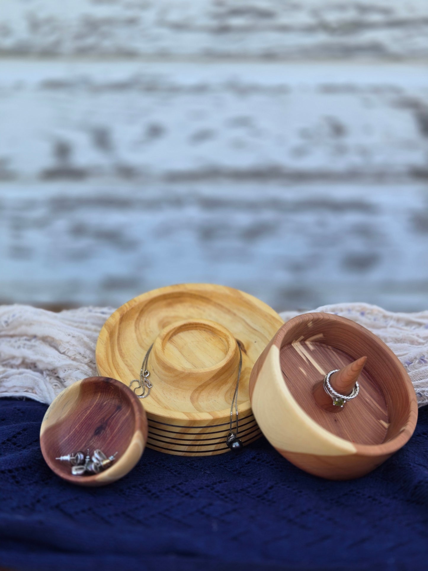 Hand-Turned Cedar Ring Dish