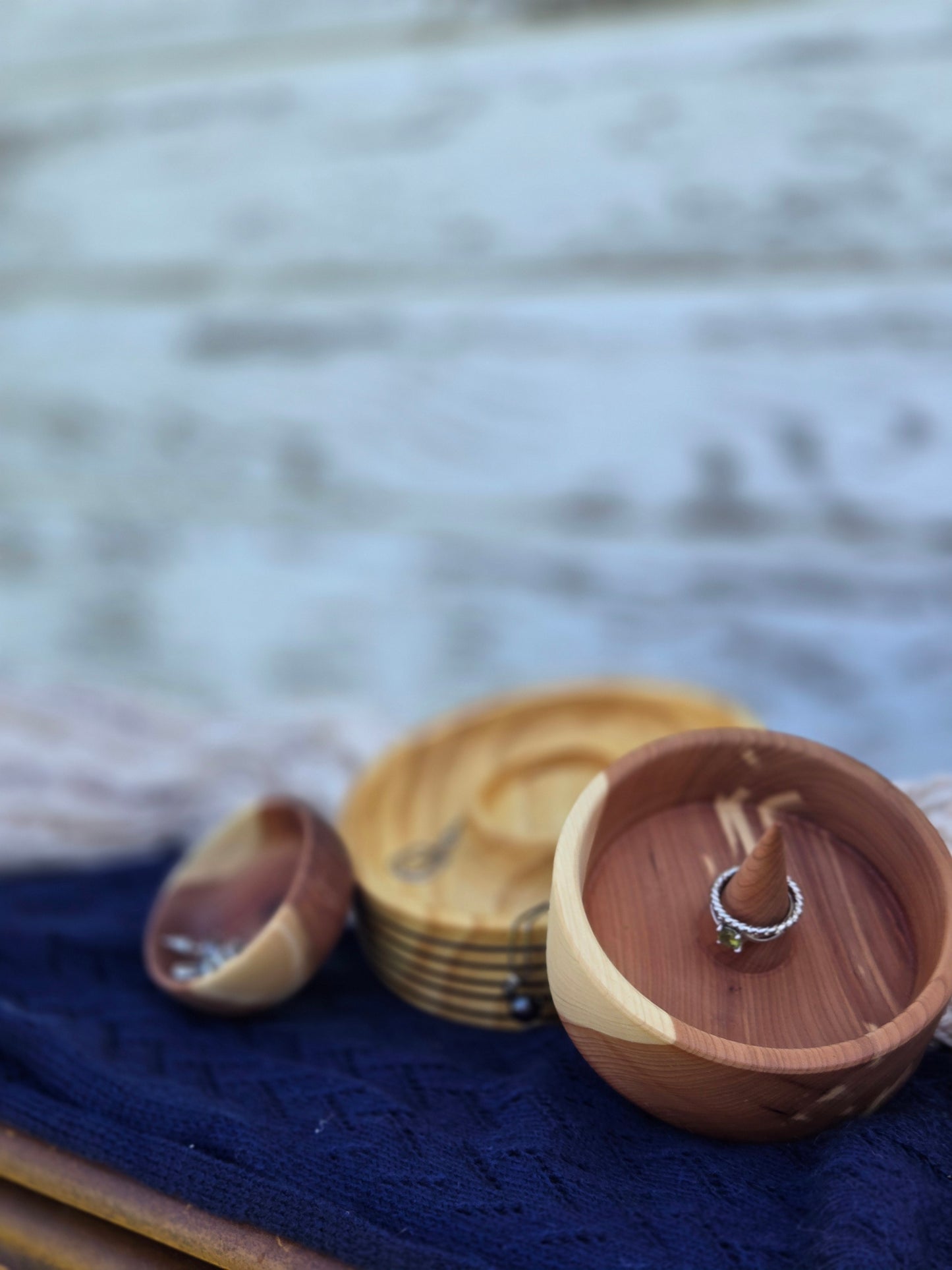 Hand-Turned Cedar Ring Dish