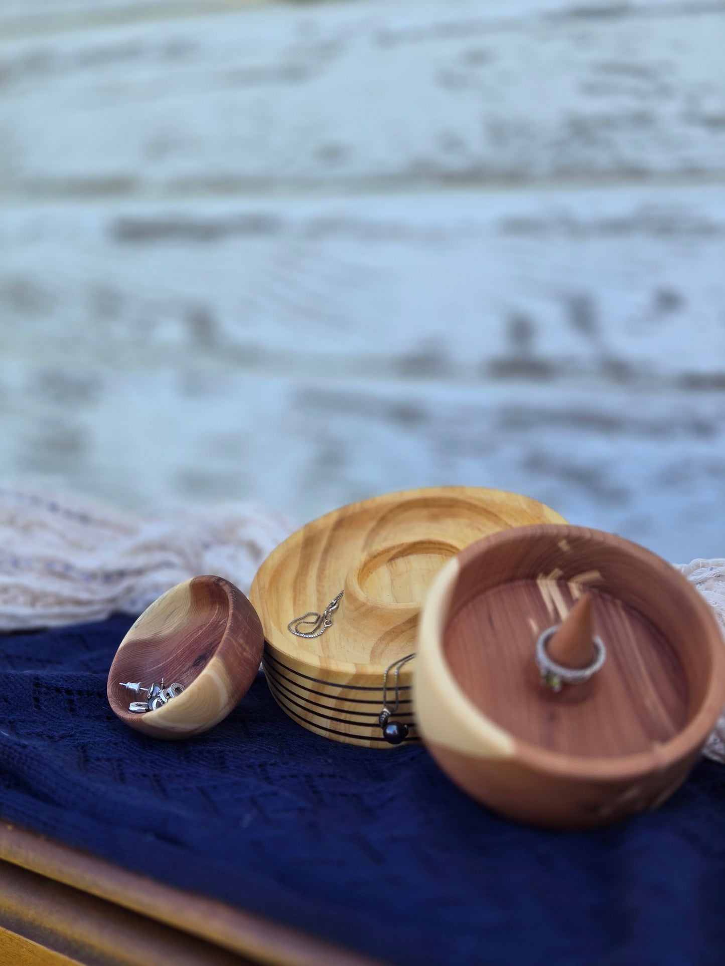 Hand-Turned Cedar Ring Dish