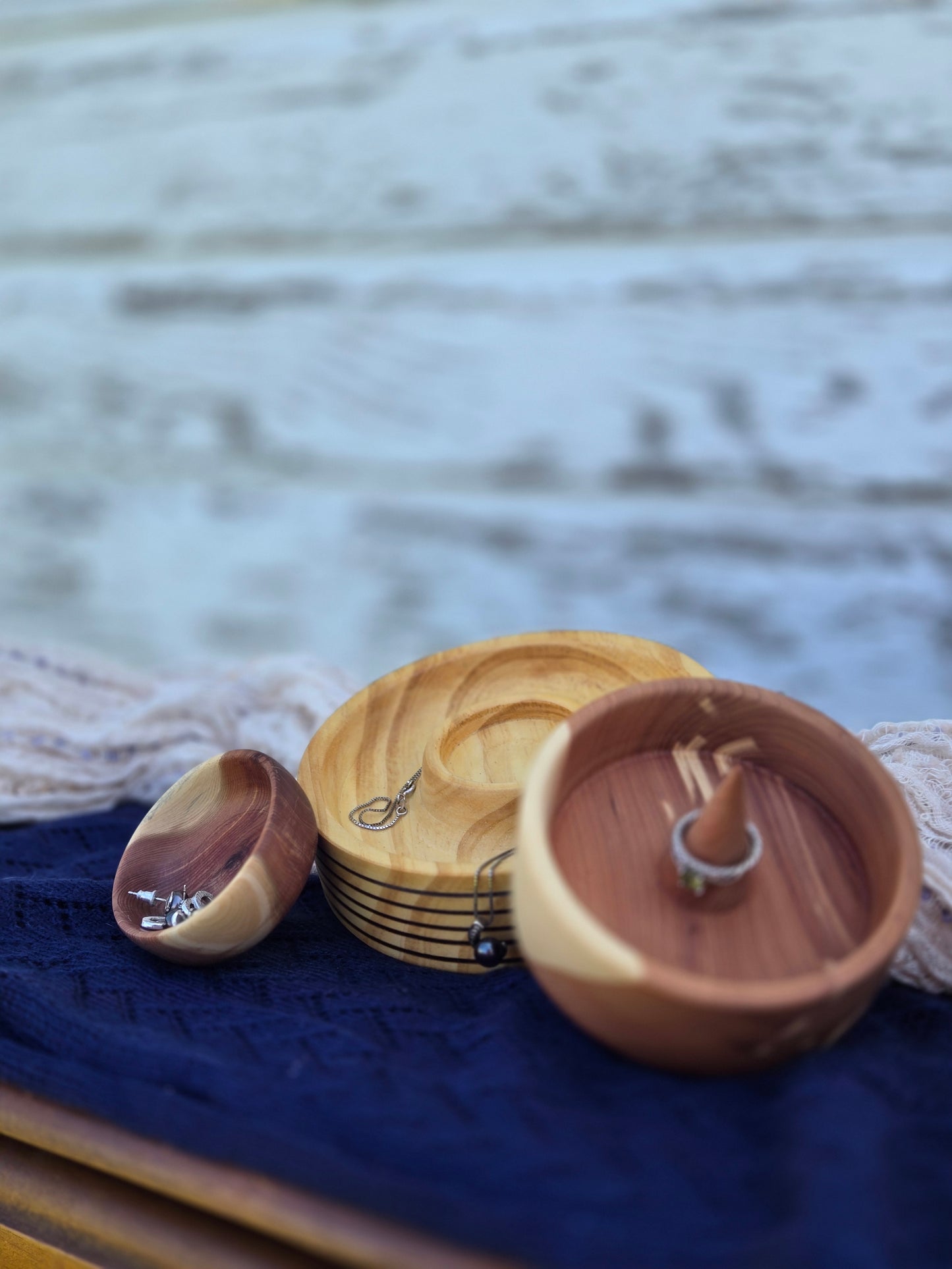 Hand-Turned Cedar Ring Dish
