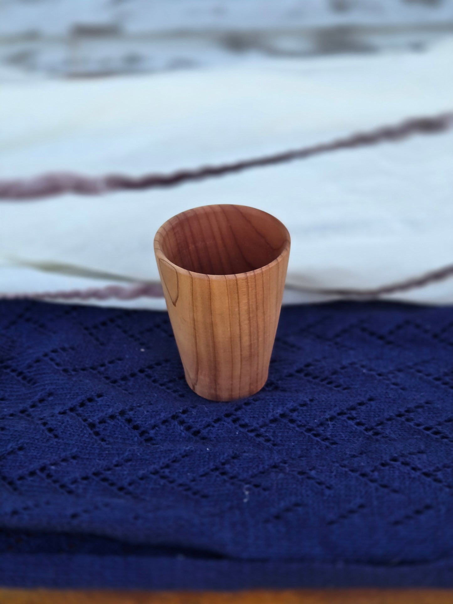Handcrafted Wooden Shot Glass