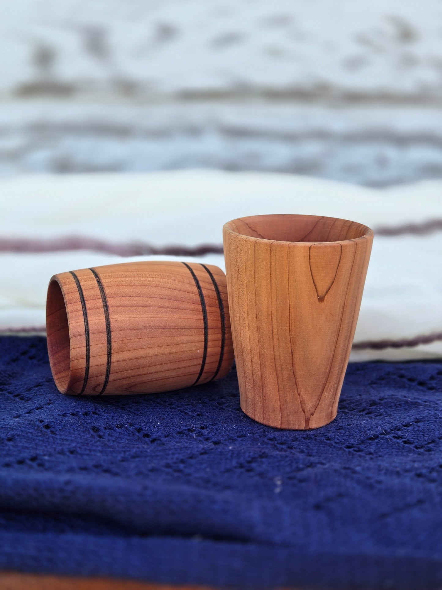 Mini Barrel Wooden Shot Glass