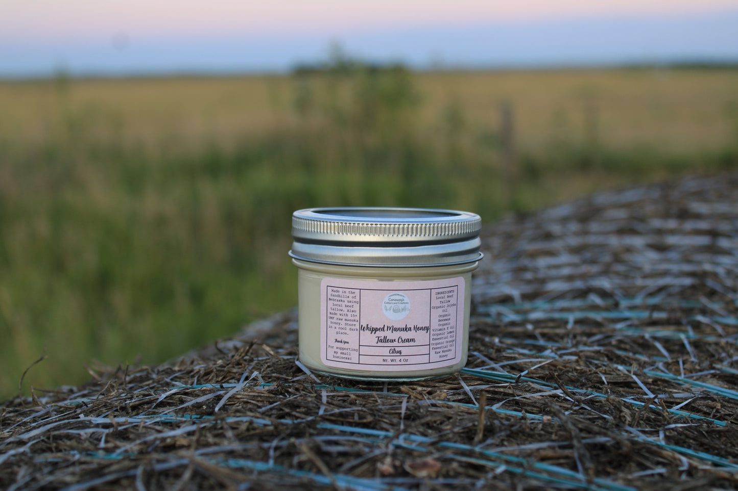 Whipped Manuka Honey Tallow – 4oz