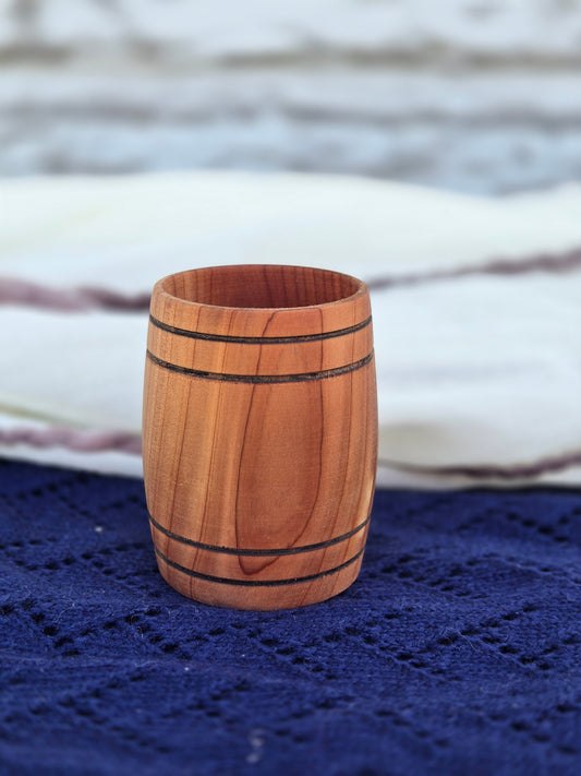 Mini Barrel Wooden Shot Glass