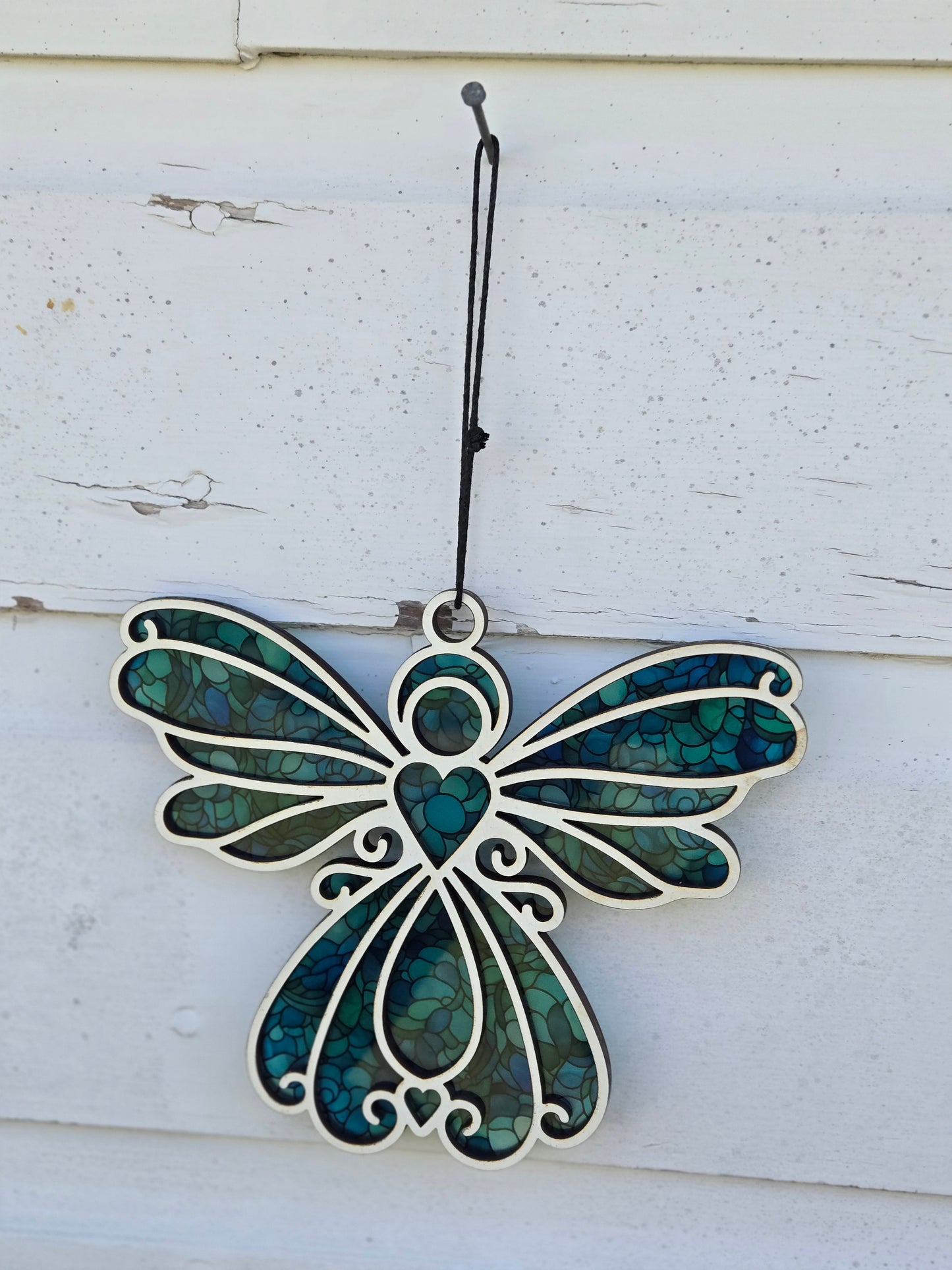 Angel Laser-Cut Suncatcher