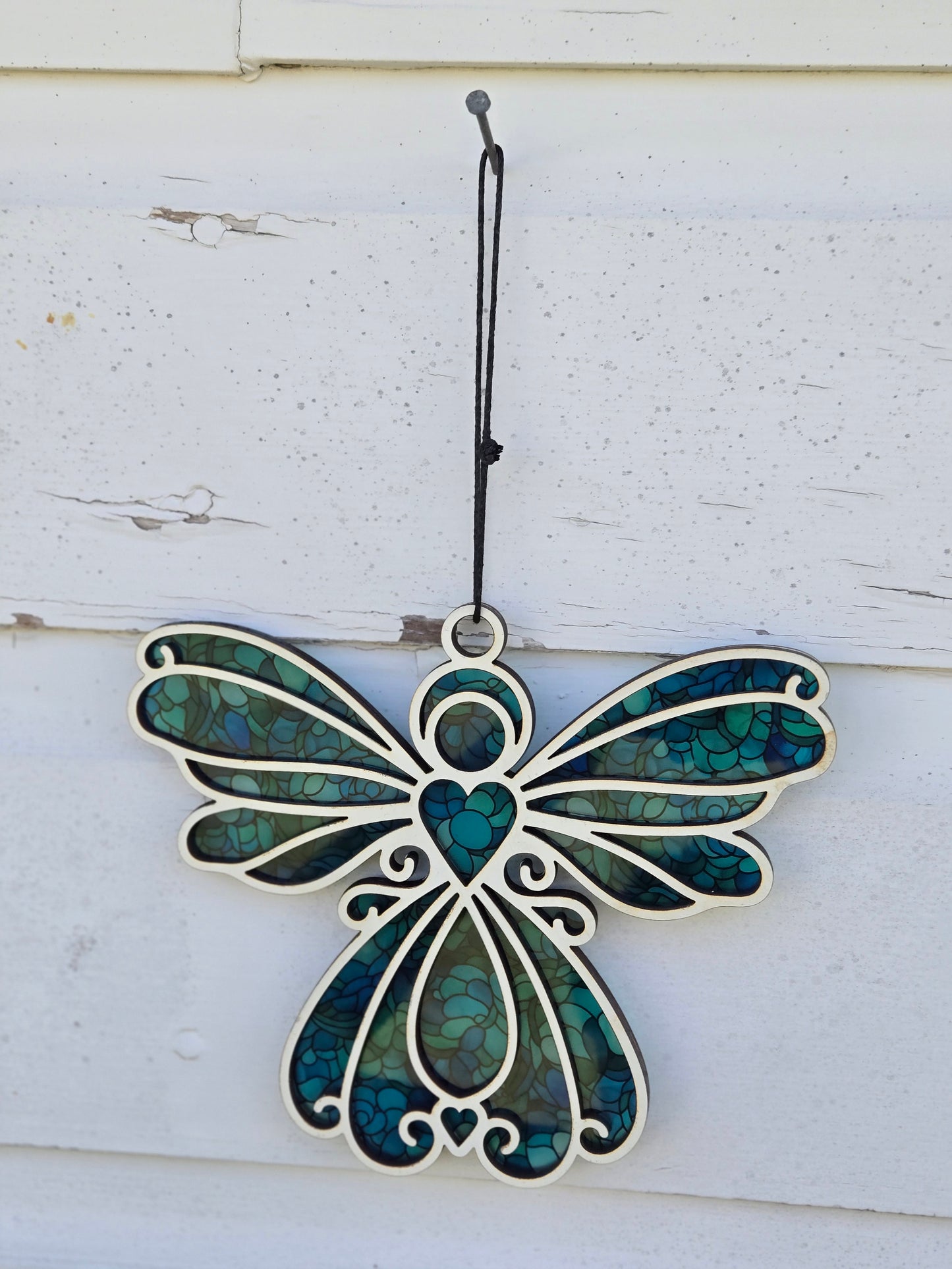 Angel Laser-Cut Suncatcher