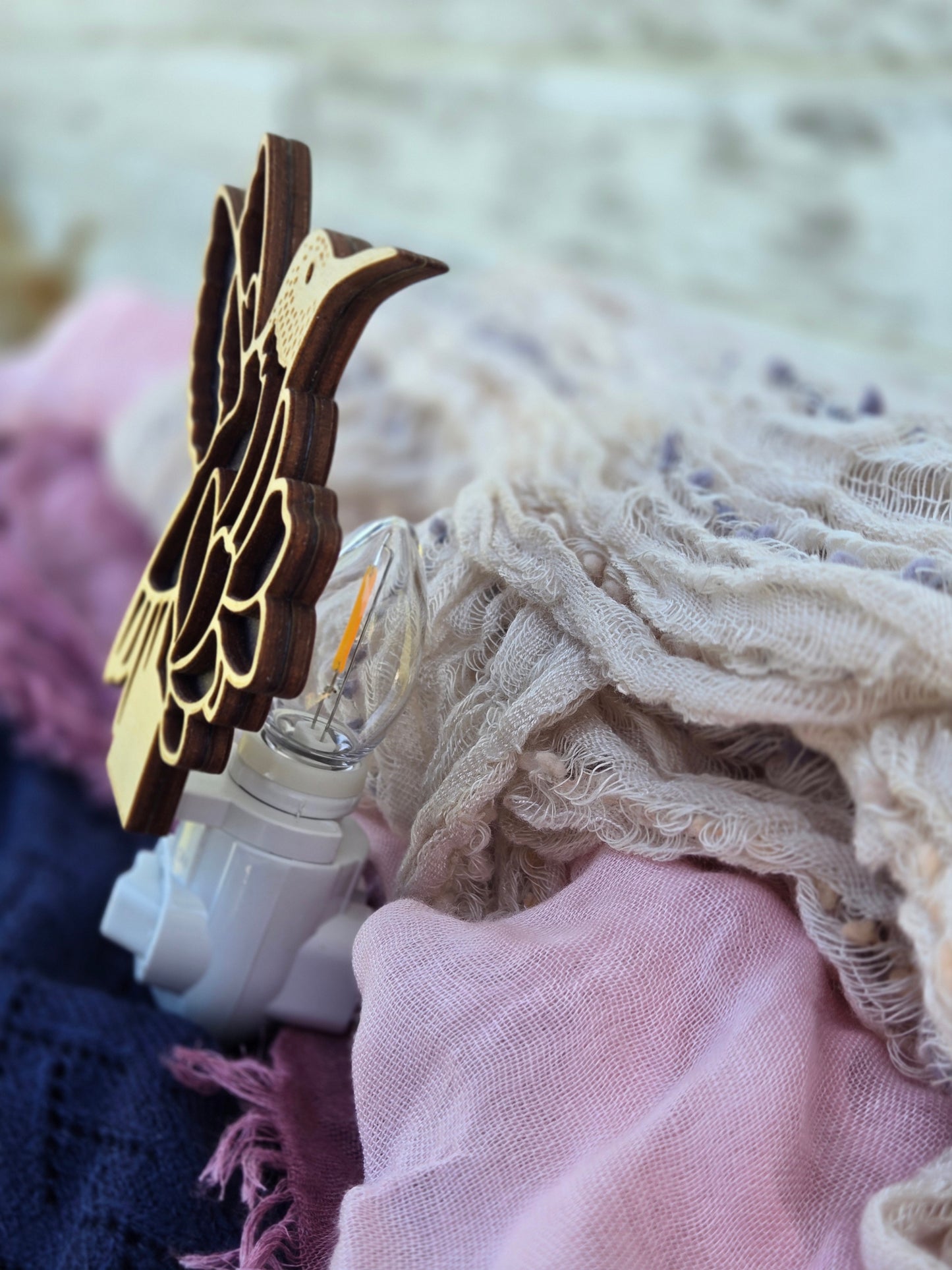 Hummingbird Night Light 🌸✨